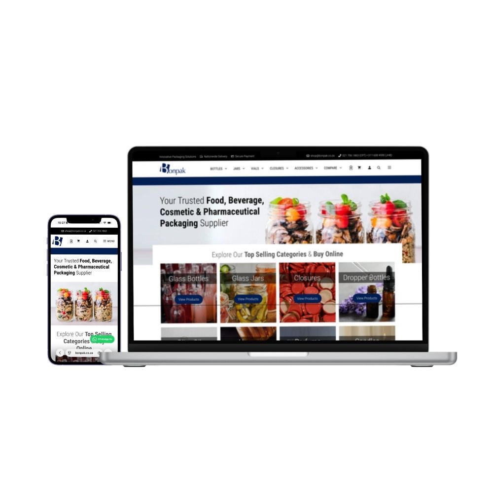 Posmay Media Portfolio Bonpak Desktop Mobile
